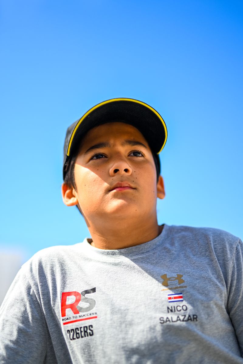 Retrato de Nico Salazar